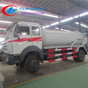 4x4 North Benz Off-road vac con truck Bahamas