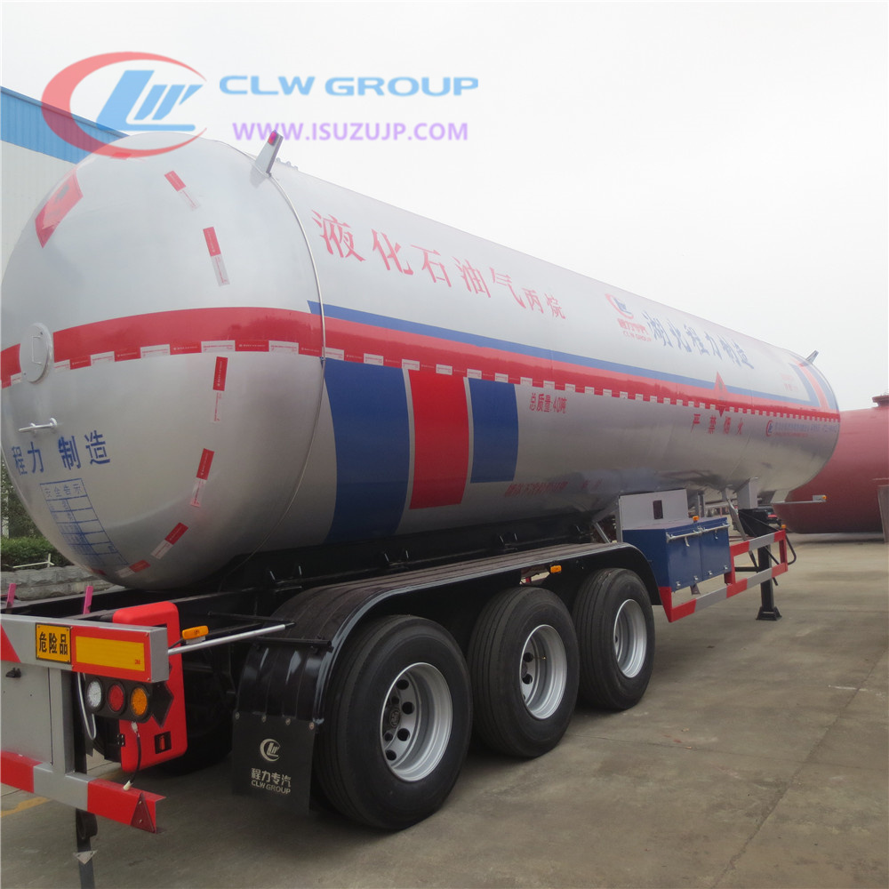 55m3 Lpg Transport Trailer Tunisia