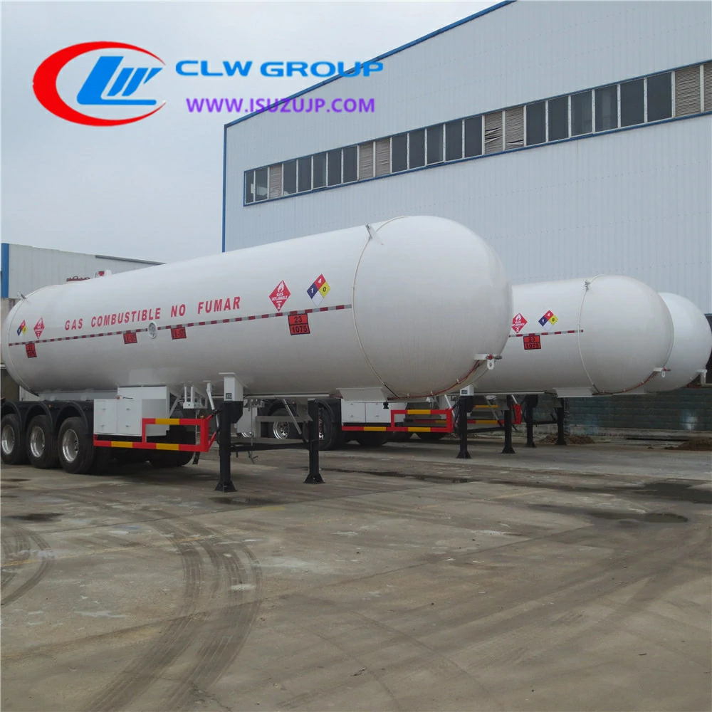 60cbm Lpg tank trailer Mali