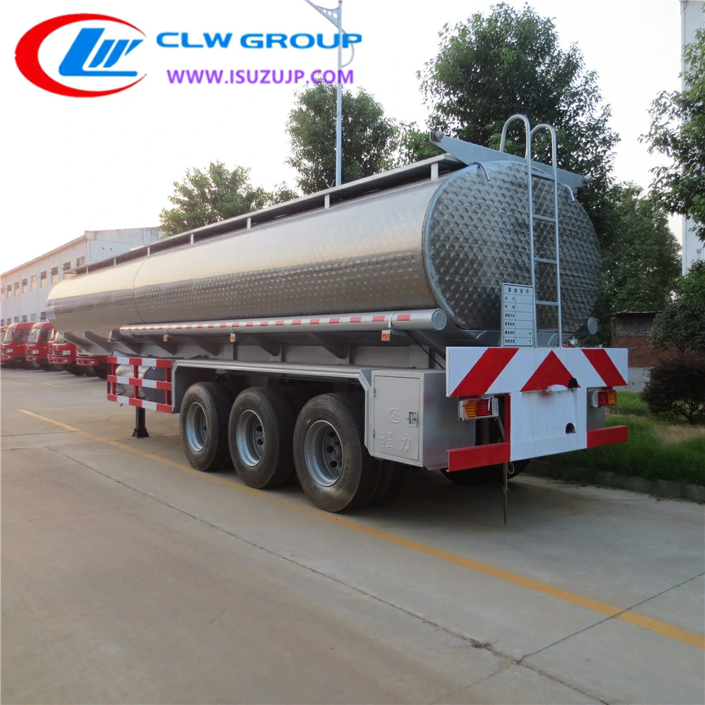 60cbm Stainless Steel oil tanker trailer