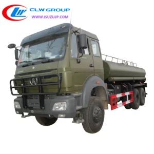 6X6 Beiben 3000 gallon fuel tanker price Chile