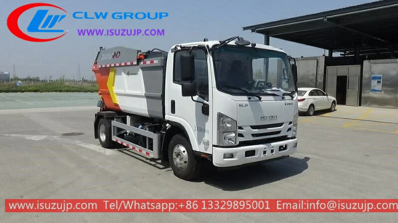 6cbm trash removal trucks for sale Myanmar
