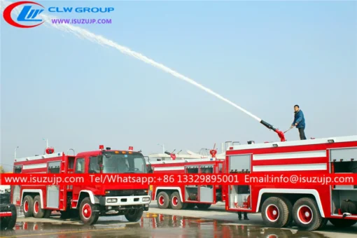 Camions de pompiers 6x6 ISUZU FVZ à vendre Côte d'Ivoire