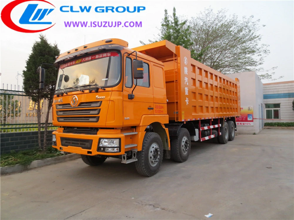 8x4 Shacman 50 ton tipper truck for sale Kazakhstan