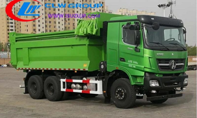 Beiben 6x6 dump truck for sale Laos
