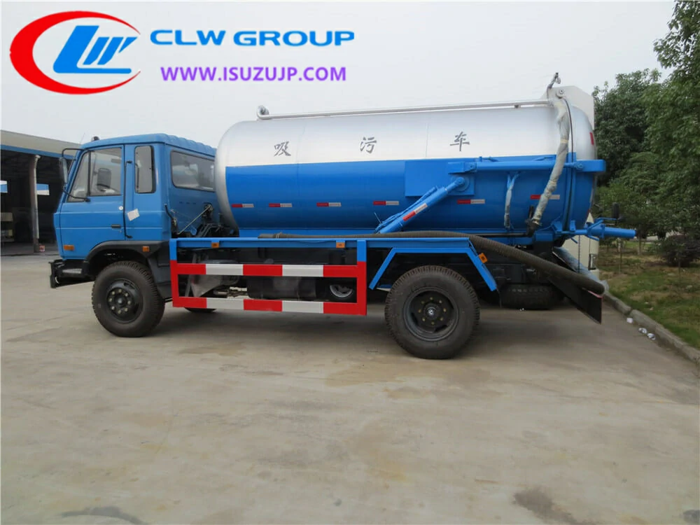 China 10cbm sewage truck for sale Lebanon