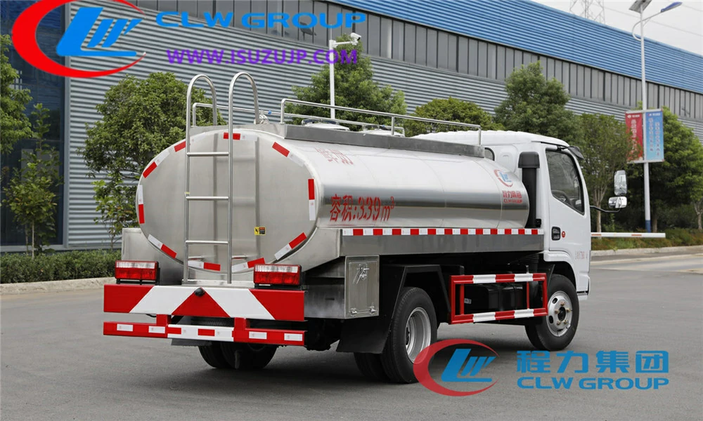 DFAC 5000kg small milk truck for sale Tajikistan