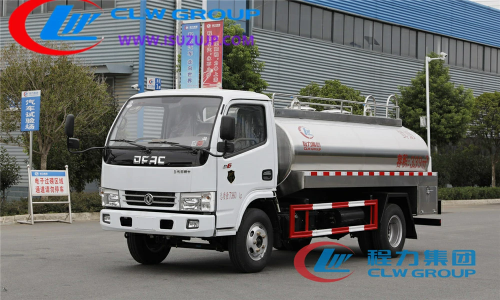 DFAC 5m3 milk carrier truck Kazakhstan