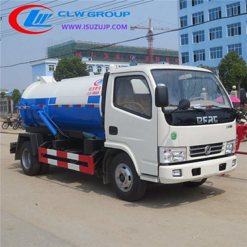 DFAC 5m3 sewage disposal truck Ethiopia
