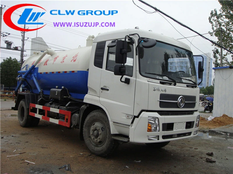 DONGFENG 10000liters sewage cleaning tanker Bhutan