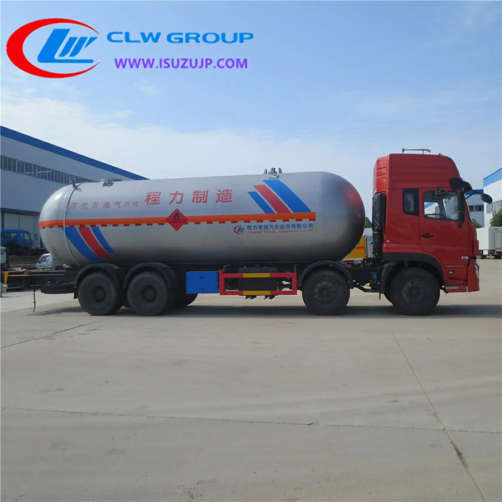 DONGFENG 32000liters lpg pump truck Bangladesh