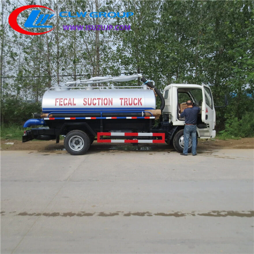 DONGFENG 5000L septic pump truck South Sudan