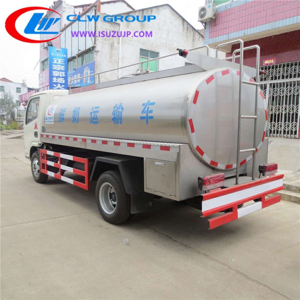 DONGFENG 5000L small milk tanker price Indonesia