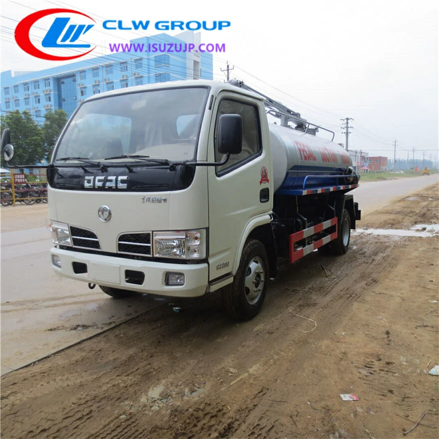 DONGFENG 5000liters fecal suction truck Seychelles