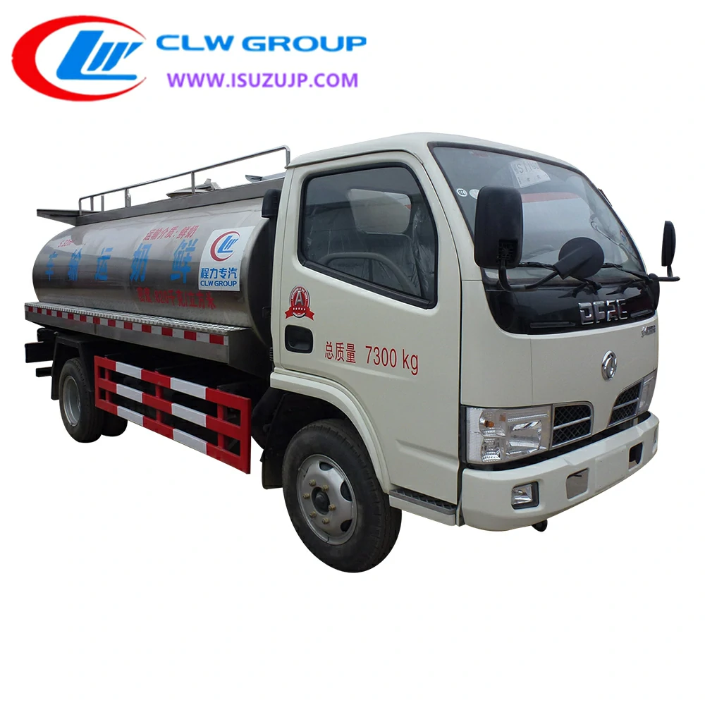 DONGFENG 5cbm food grade tanker Thailand