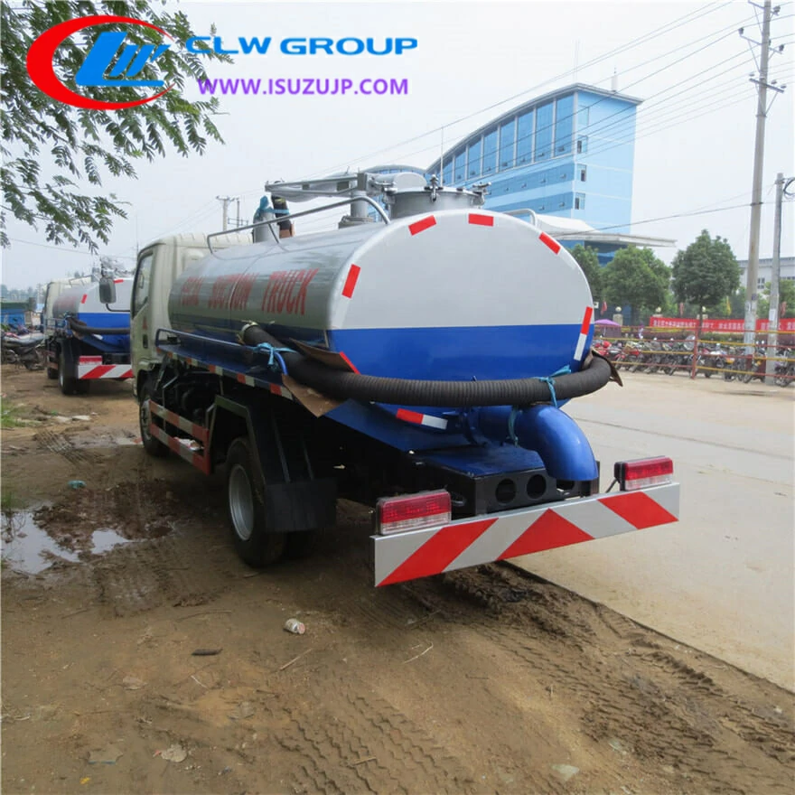DONGFENG 5m3 Septic tank truck Sao Tome and Principe