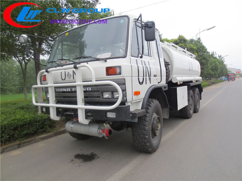 DONGFENG 6X6 oil tanker truck for sale Liberia