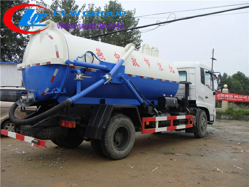 DONGFENG 8 ton sewage evacuation truck Sri Lanka