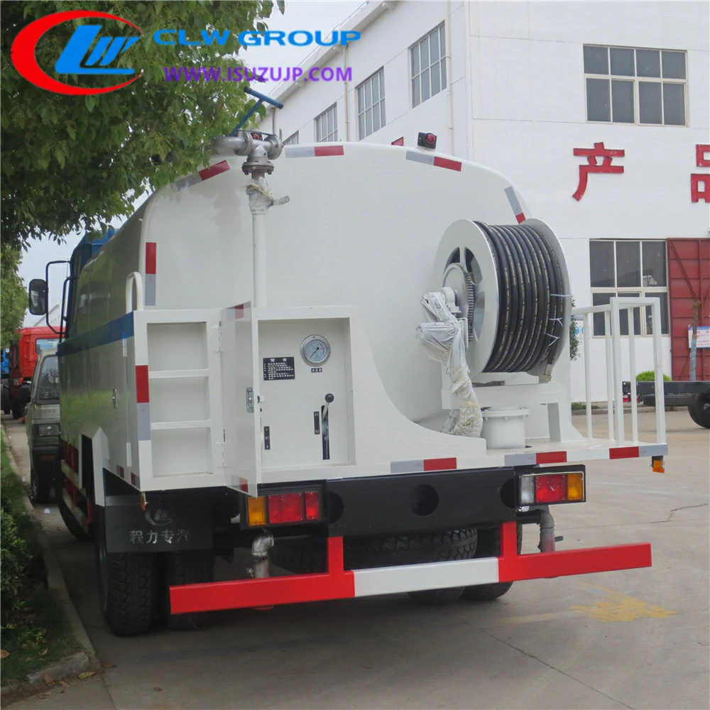 Dongfeng 10 ton jet vac truck for sale Mongolia