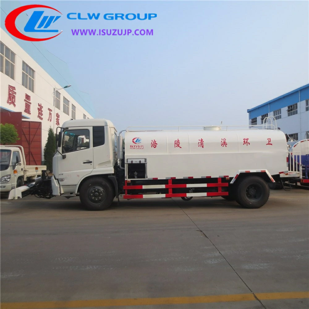 Dongfeng 12 ton water jetting truck Suriname