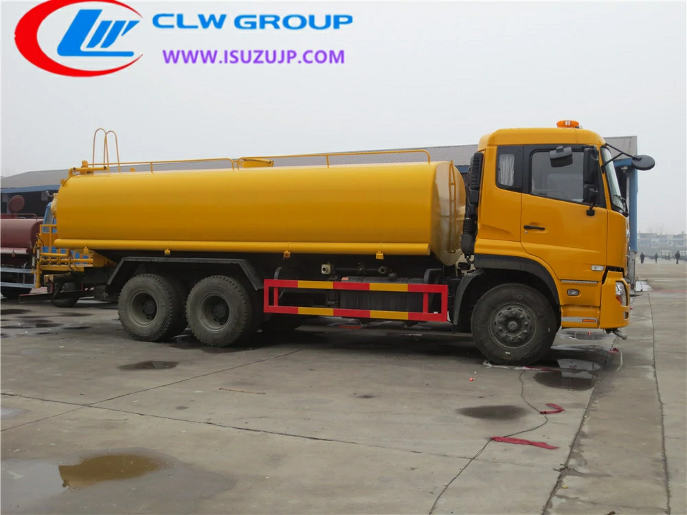 Dongfeng 18000l water tanker truck for sale