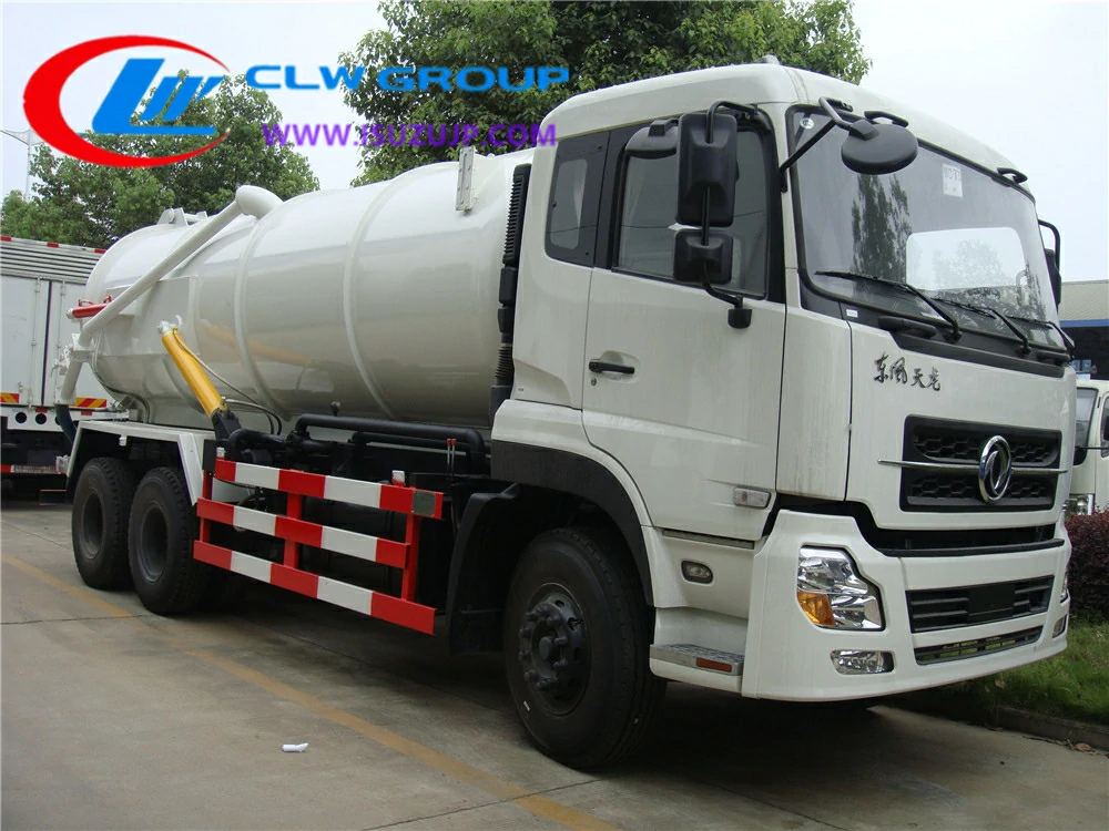 Dongfeng 18cbm vacuum suction truck for sale Niue