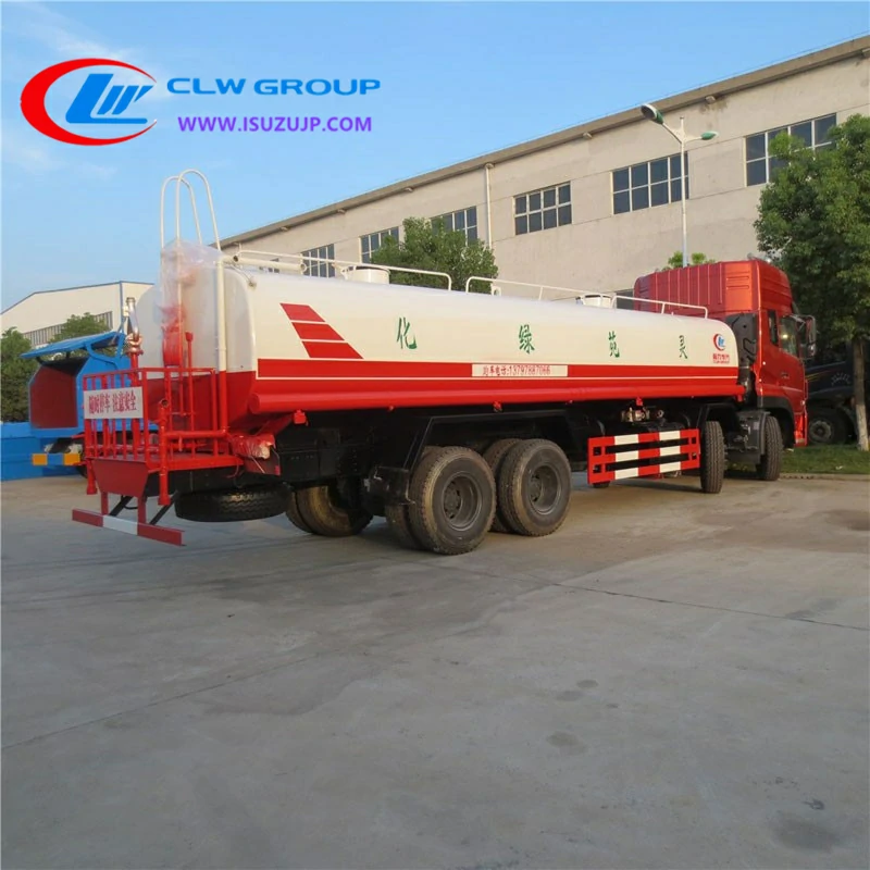 Dongfeng 25m3 water tanker lorry