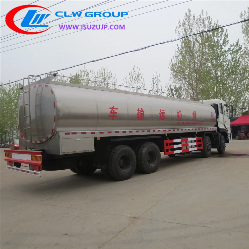 Dongfeng 30000L milk tanker truck price