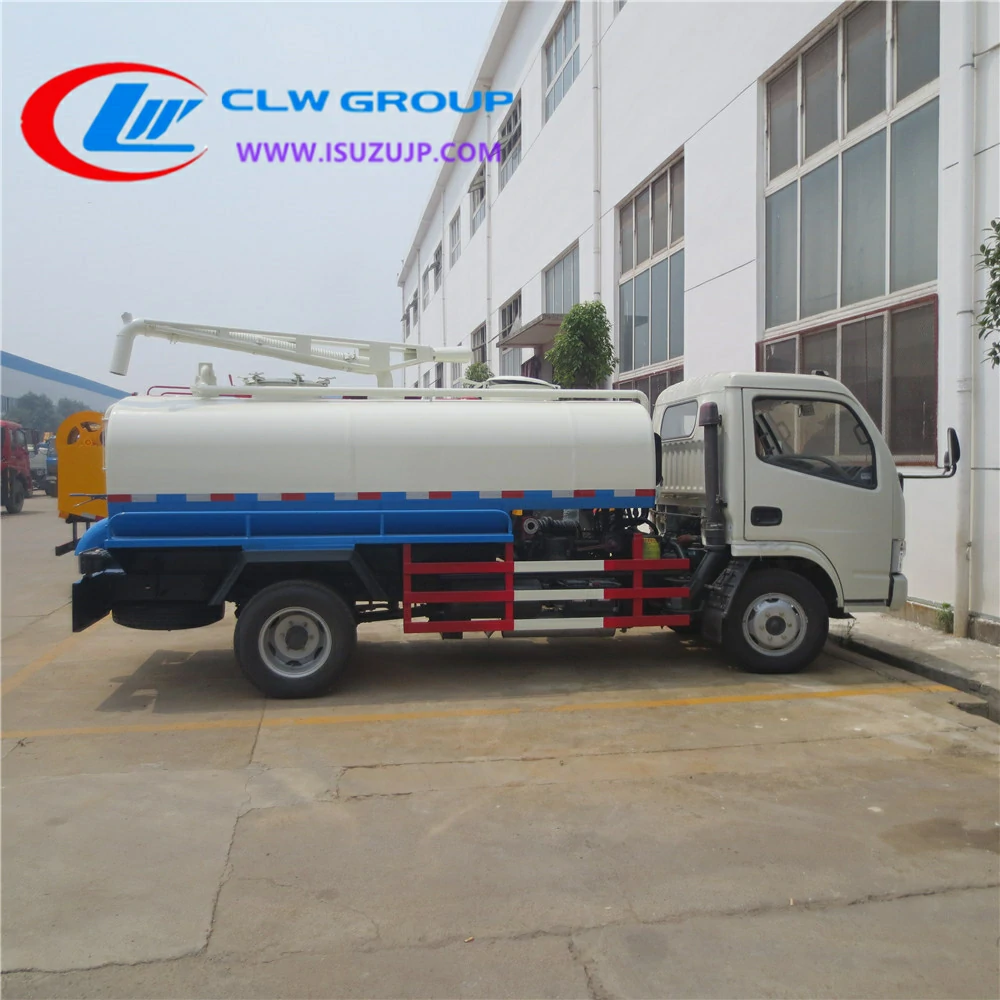 Dongfeng 4000L septic truck for sale Vanuatu