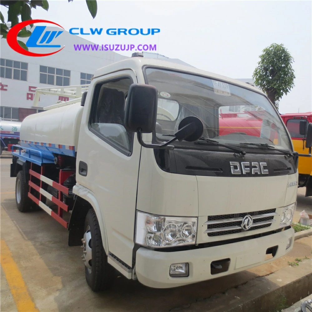 Dongfeng 4m3 septic tank truck for sale Fiji