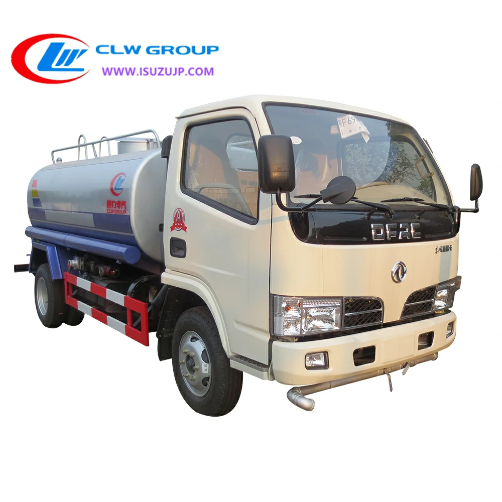 Dongfeng 5 ton water sprinkler truck Egypt