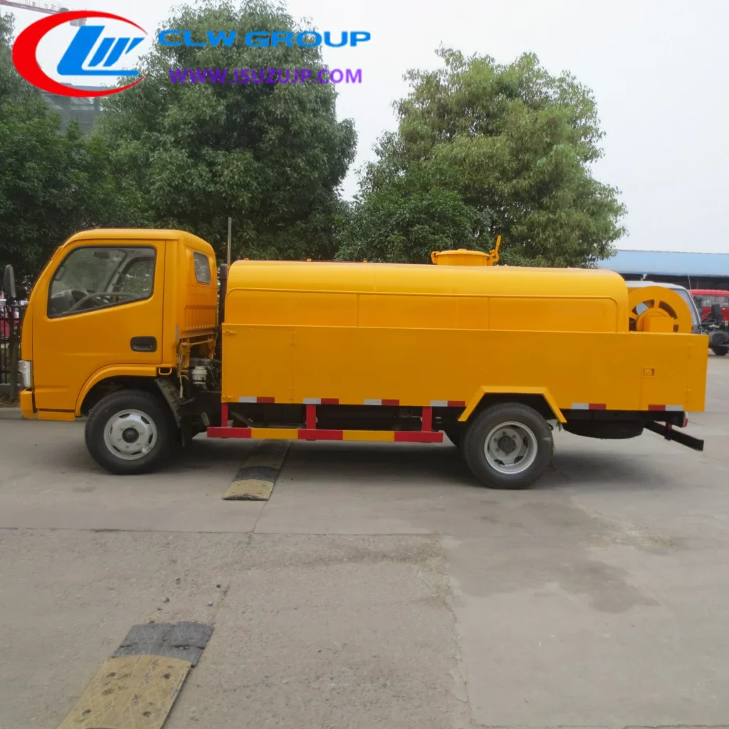 Dongfeng 5000L sewer jetter truck for sale Grenada