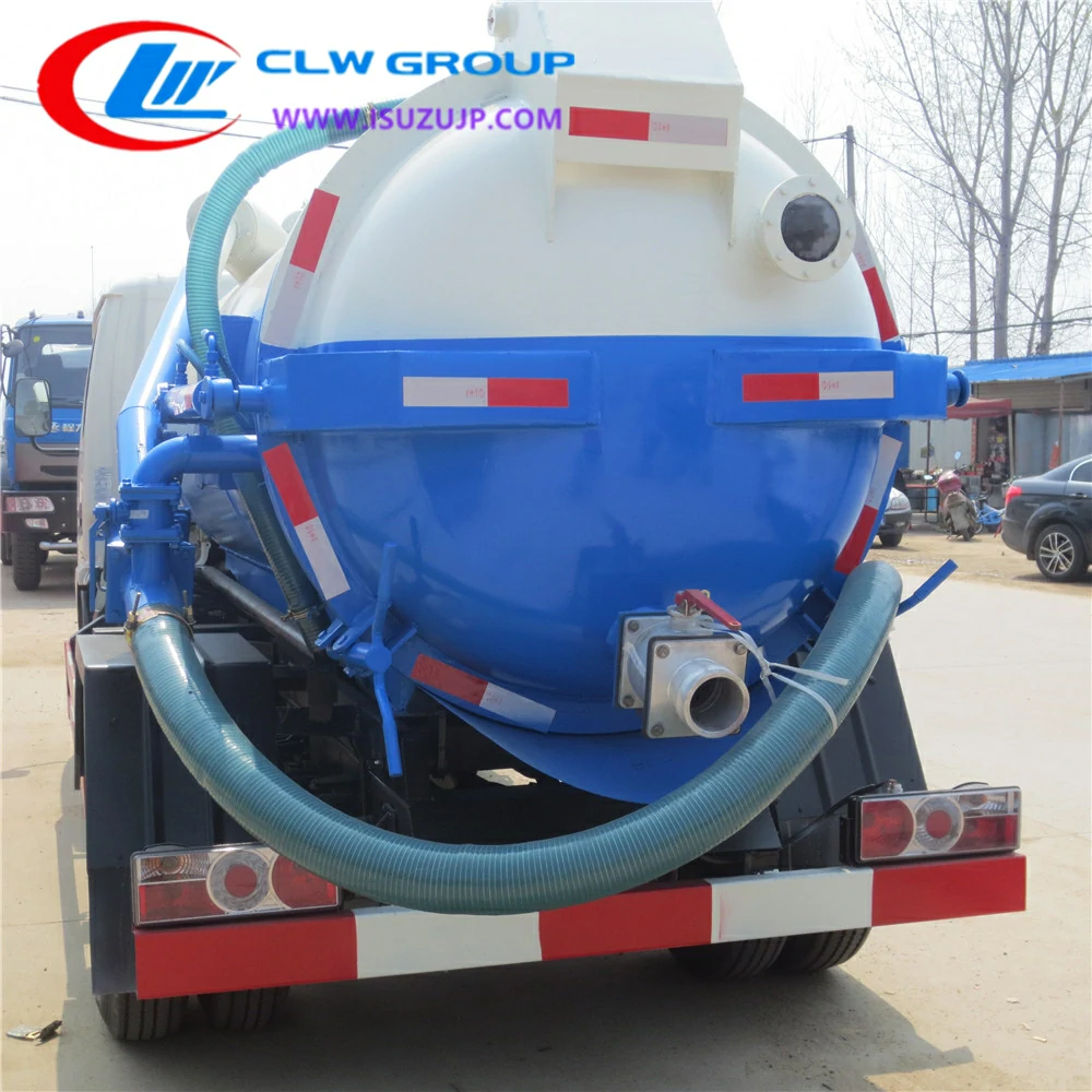 Dongfeng 5m3 sewage removal trucks for sale Gabon