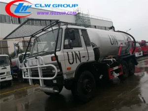 Dongfeng 6X6 sewage vacuum truck Cape Verde