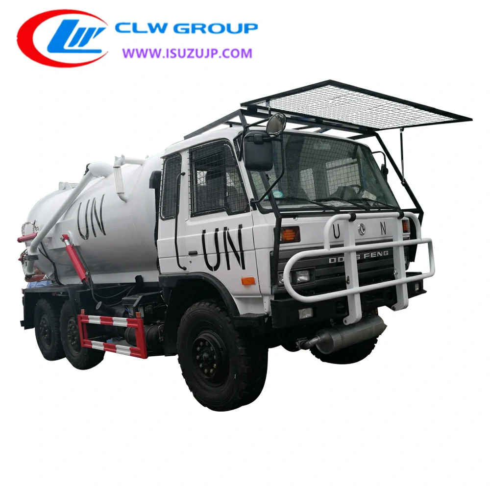 Dongfeng 6X6 sewer truck Guinea