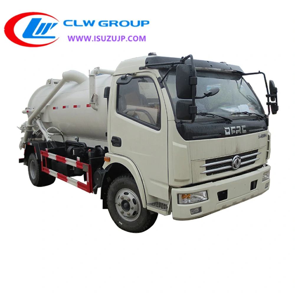 Dongfeng 6m3 sewer pump truck for sale Libya