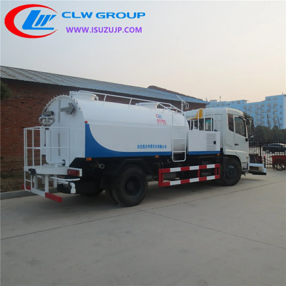 Dongfeng 8 ton road washing truck Uruguay