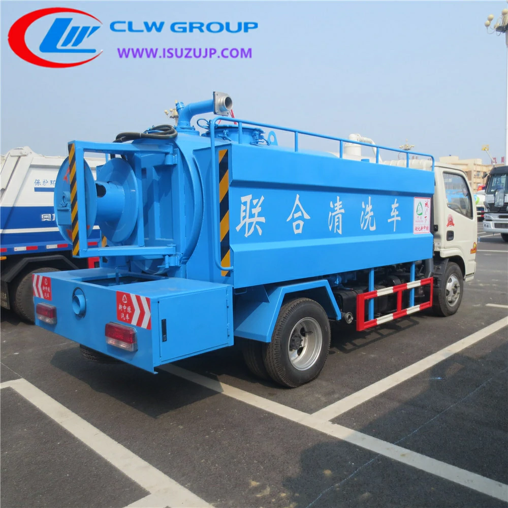 Dongfeng vac con sewer trucks Kazakhstan
