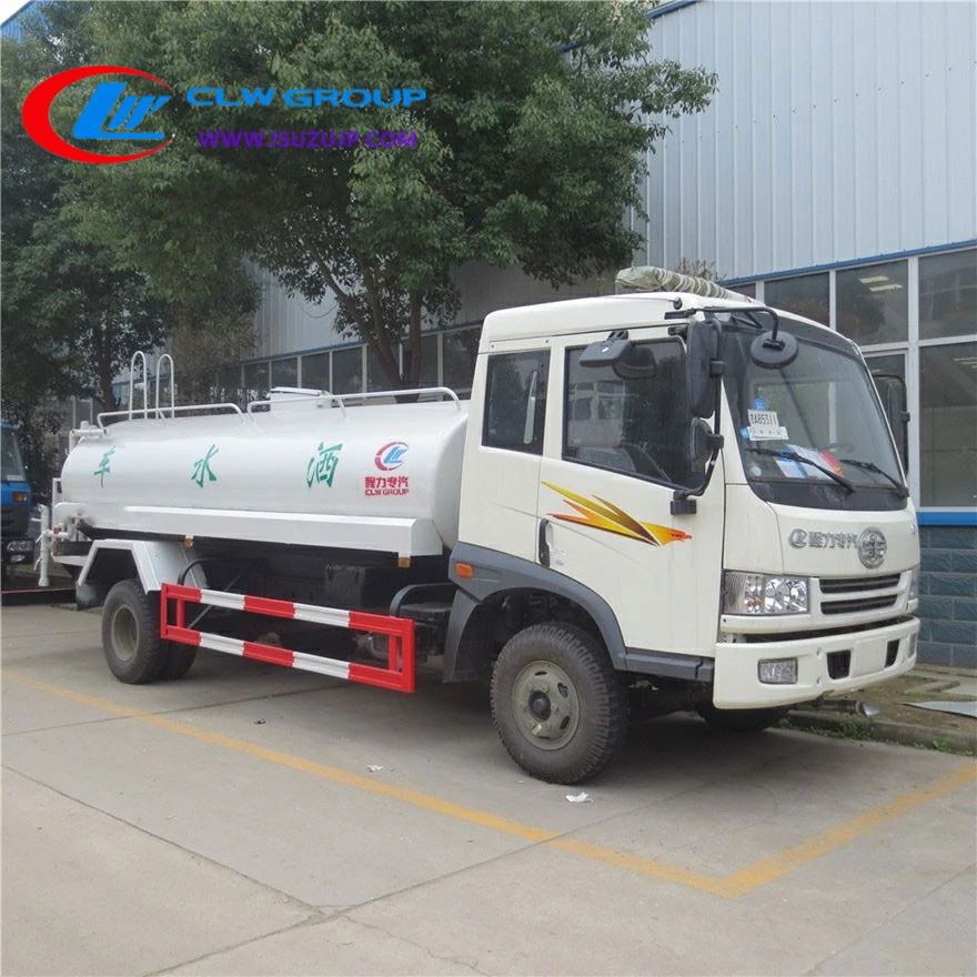 FAW 5000kg water bowser truck