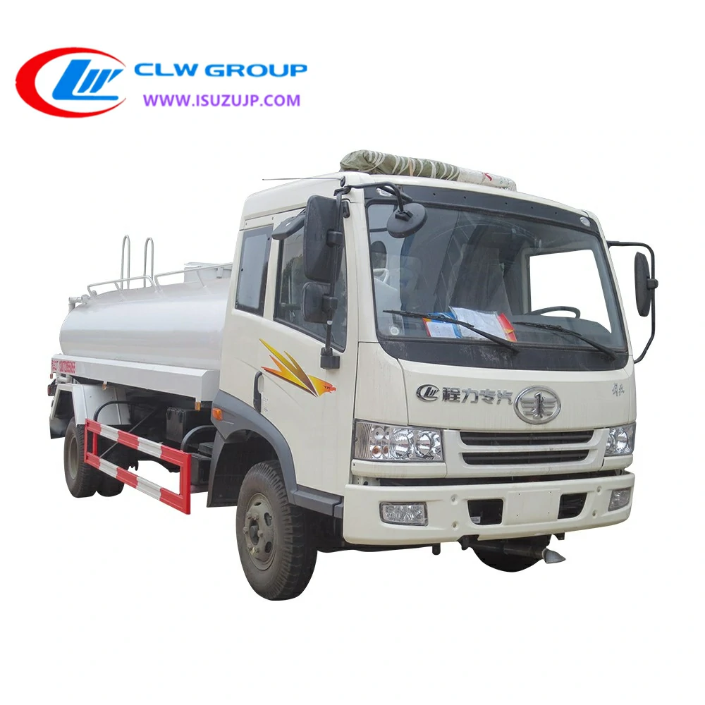 FAW mini water truck Burkina Faso