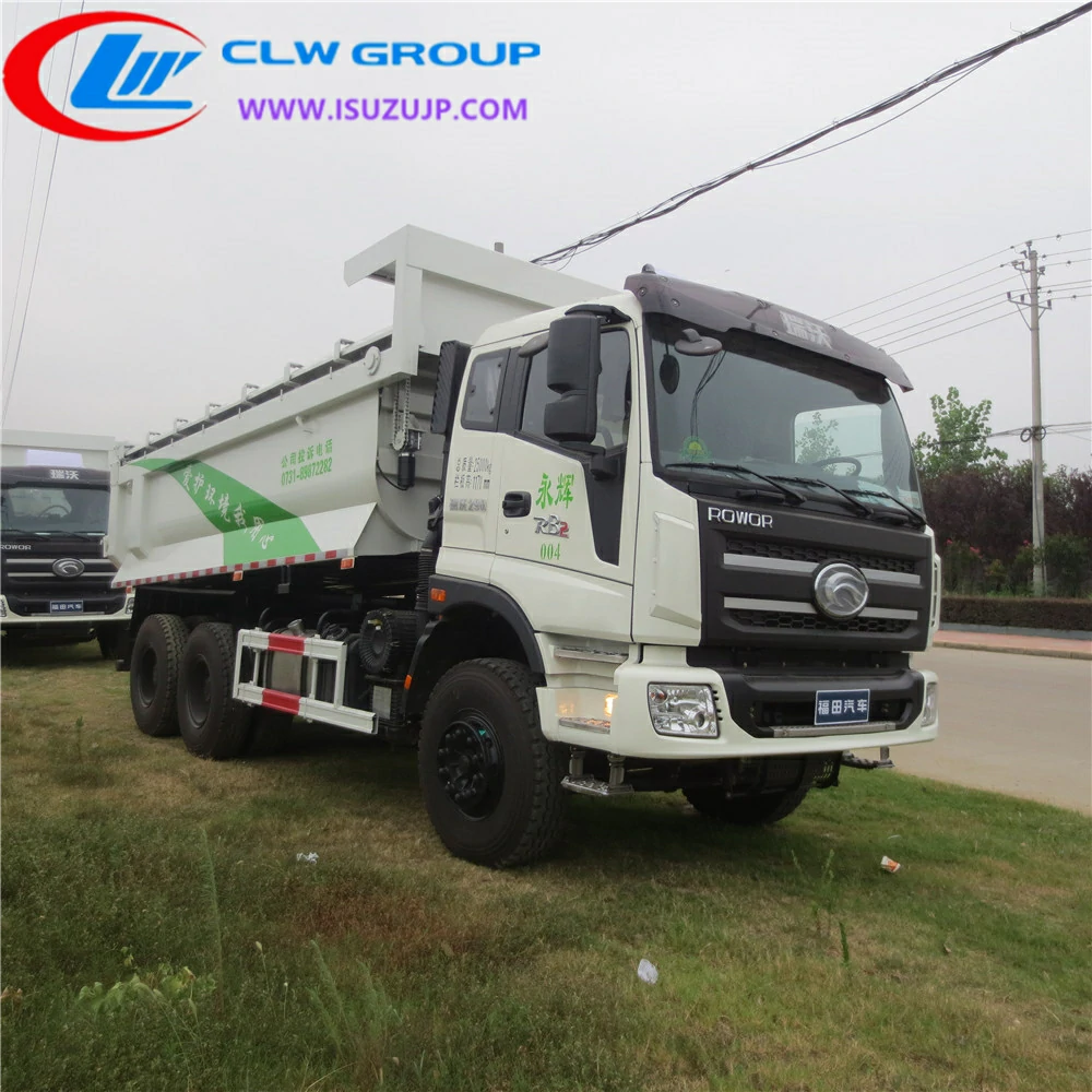 Forland 15 tonne quarry dump truck Tajikistan