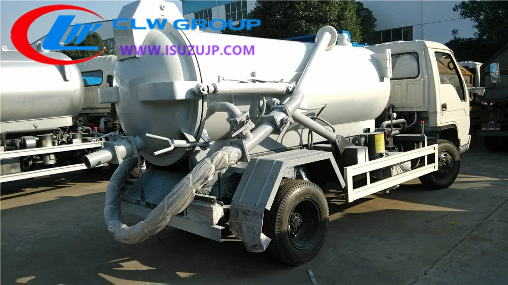 Forland 3m3 sewer suction truck Samoa