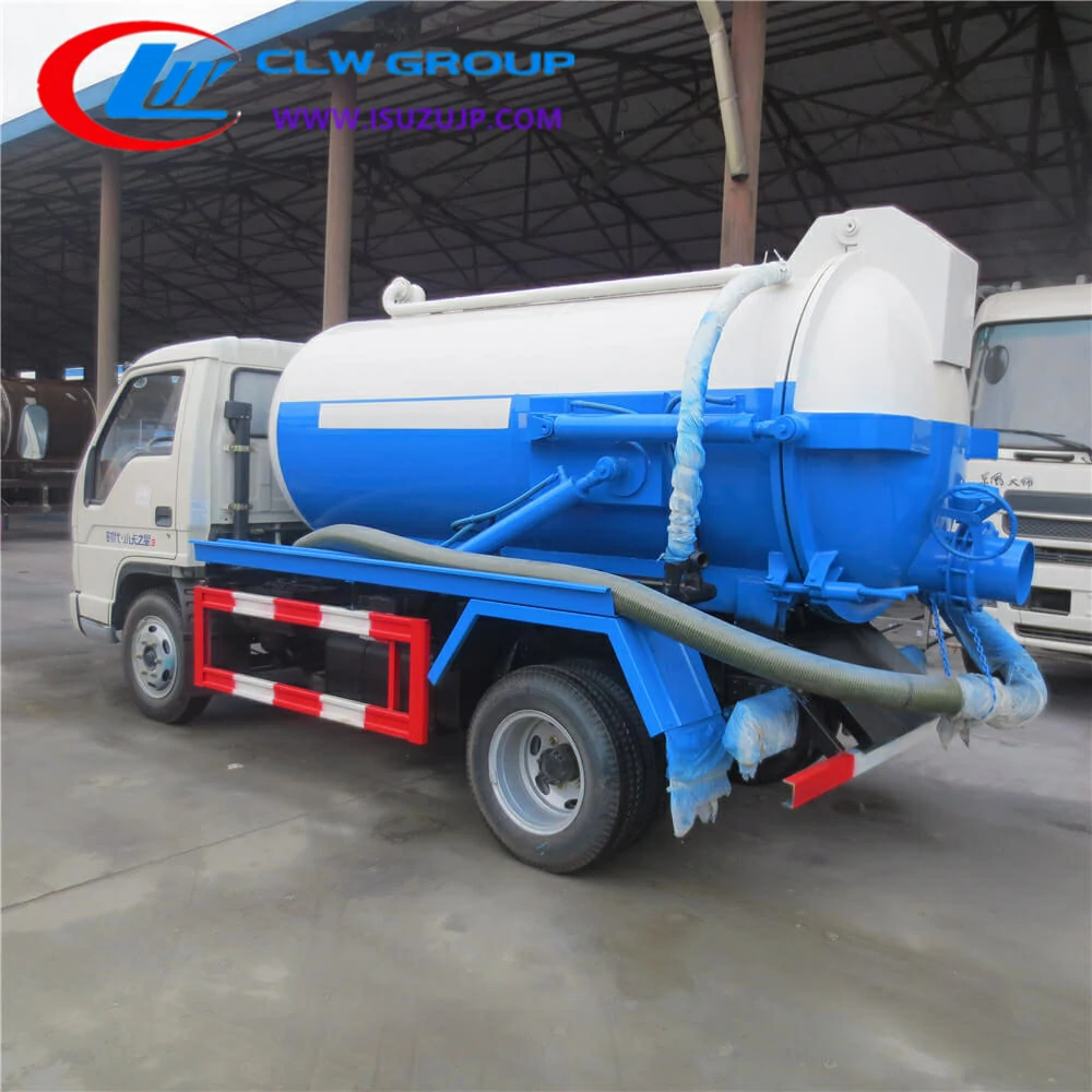 Forland 4 ton septic pumper truck Malawi