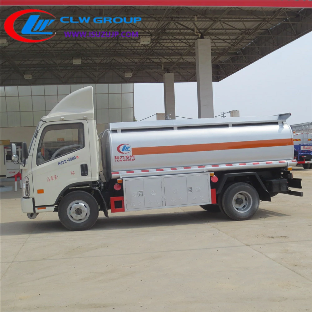 Forland 5cbm fuel bowser truck Sao Tome and Principe