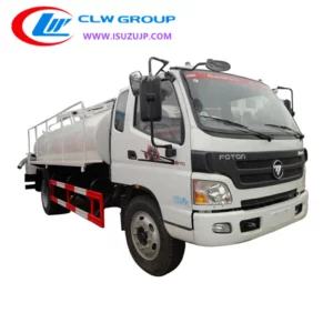 Foton Aumark 8m3 toilet vacuum trucks for sale Papua New Guinea