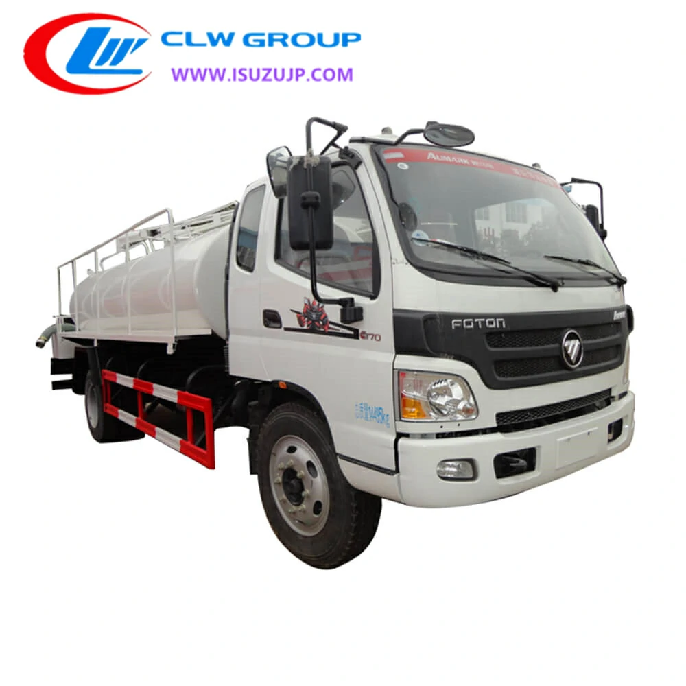 Foton Aumark 8m3 toilet vacuum trucks for sale Papua New Guinea