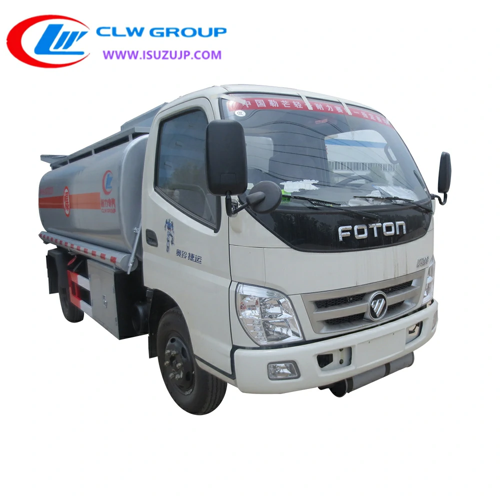 Foton Ollin 10cbm fuel tanker for sale Papua New Guinea