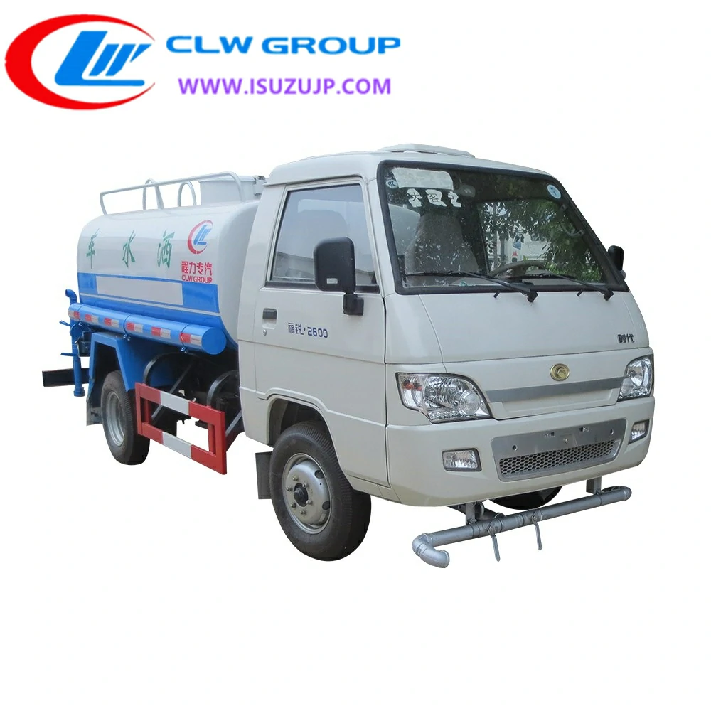 Foton mini 500 gallon mobile water truck Zimbabwe