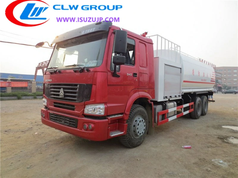 HOWO 20 ton drinking water truck for sale