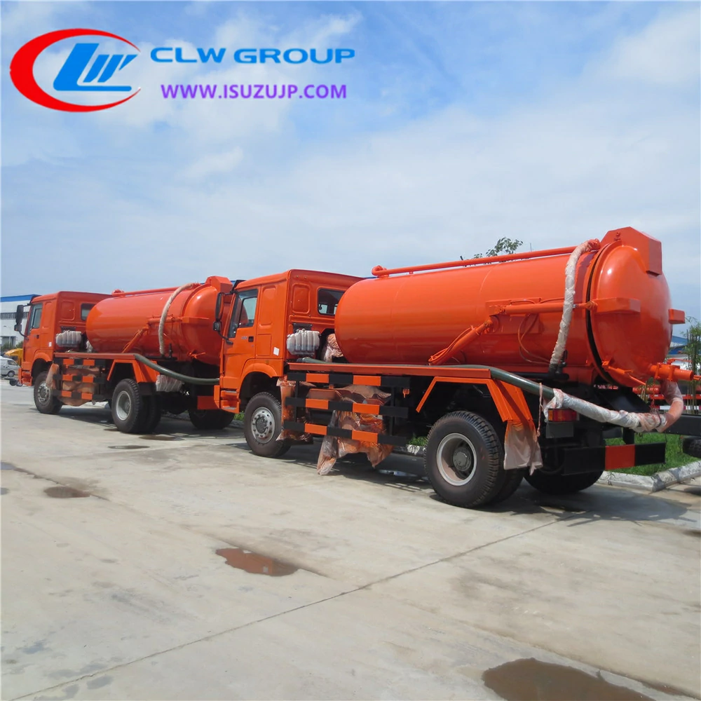 HOWO Full drive sewer tanker Bahrain